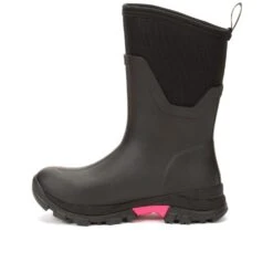 Muck Boots Womens Arctic Ice Mid Waterproof Wellington Boots -BreezeSole Shoes Store muc120 blpnk 06 1