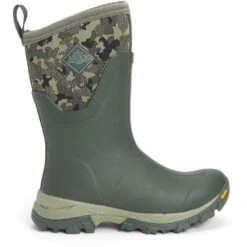 Muck Boots Womens Arctic Ice Mid Waterproof Wellington Boots -BreezeSole Shoes Store muc120 camo 02 1