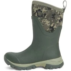 Muck Boots Womens Arctic Ice Mid Waterproof Wellington Boots -BreezeSole Shoes Store muc120 camo 06 1