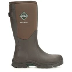 Muck Boots Womens Wetland XF Waterproof Wellingtons Wellies -BreezeSole Shoes Store muc124 brown 02 1