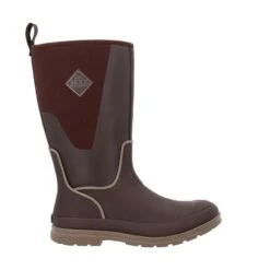 Muck Boots Womens Originals Tall Waterproof Wellington Boots -BreezeSole Shoes Store muc152 brown 01