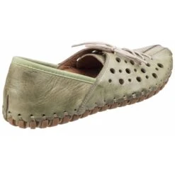 Riva Womens Zeta Leather Casual Summer Shoes -BreezeSole Shoes Store riv010 green 03