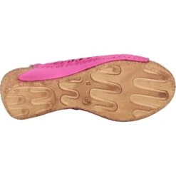 Riva Womens Wrexham Strap Wedge Sandals -BreezeSole Shoes Store riv039 fuchsi 03