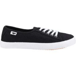 Rocket Dog Womens Chow Chow Elsie Eyelet Casual Plimsolls -BreezeSole Shoes Store rkd189 black 02