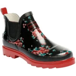 Regatta Womens/Ladies Lady Harper Welly Ankle Height Wellington Boots -BreezeSole Shoes Store rwf454 2u8 01