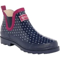 Regatta Womens/Ladies Lady Harper Welly Ankle Height Wellington Boots -BreezeSole Shoes Store rwf454 895 01