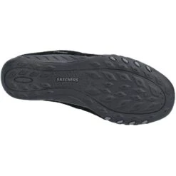 Skechers Womens Breathe-Easy-Weekend Wishes Lace Up Shoes -BreezeSole Shoes Store ske1069 blk 04
