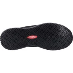 Skechers Womens Squad Wide Slip Resistant Safety Shoes -BreezeSole Shoes Store ske1713 blk 03