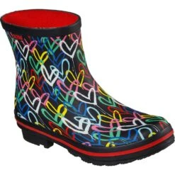 Skechers Womens Rain Check Raining Love Wellington Boots