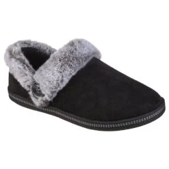 Skechers Womens Cozy Campfire Fresh Toast Slip On Slippers