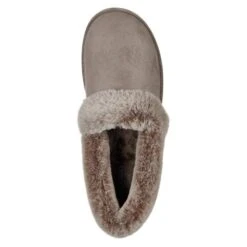 Skechers Womens Cozy Campfire Fresh Toast Slip On Slippers -BreezeSole Shoes Store ske1962 dktp 05