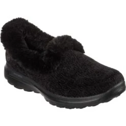 Skechers Womens Go Walk Lounge Soft Chenille Slippers