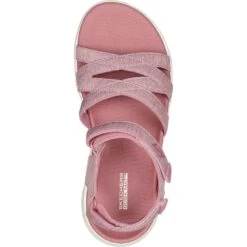 Skechers Womens Go Walk Flex Sunshine Strapped Sandals -BreezeSole Shoes Store ske2164 mve 03