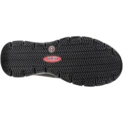 Skechers Womens/Ladies Sure Track Slip Resistant Slip On Work Safety Shoes -BreezeSole Shoes Store ske516 black 05