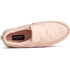 Sperry Womens Moc Sider Slip On Outdoor Indoor Slippers -BreezeSole Shoes Store spe029 blush 04