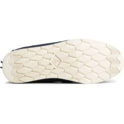 Sperry Womens Moc Sider Slip On Outdoor Indoor Slippers -BreezeSole Shoes Store spe029 navy 04