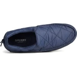 Sperry Womens Moc Sider Slip On Outdoor Indoor Slippers -BreezeSole Shoes Store spe029 navy 06