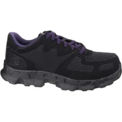 Timberland Womens/Ladies Powertrain Ladies Low Lace Up Work Safety Shoe -BreezeSole Shoes Store tim022 black 04