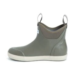 Xtratuf Womens Ankle Deck Slip Resistant Wellington Boots -BreezeSole Shoes Store xtr006 taupe 03