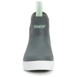 Xtratuf Womens Wheelhouse Reinforced Ankle Deck Boots -BreezeSole Shoes Store xtr007 grey 05