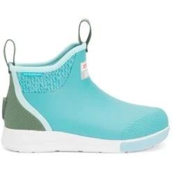 Xtratuf Womens Ankle Deck Boot Sport Wellington Boots -BreezeSole Shoes Store xtr018 teal 02