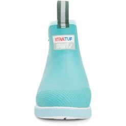 Xtratuf Womens Ankle Deck Boot Sport Wellington Boots -BreezeSole Shoes Store xtr018 teal 06